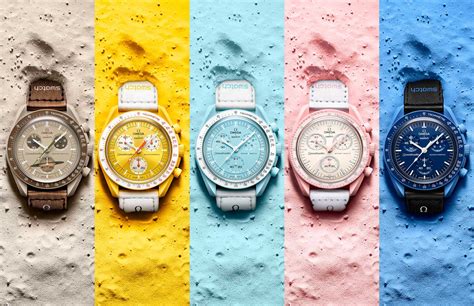 omega x swatch colors.